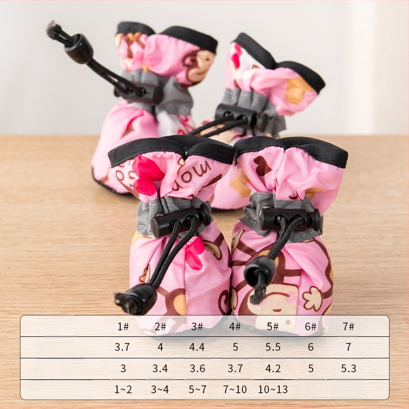 Šunų bateliai su minkšta padu, kvėpuojanti medžiaga, beždžionės atspaudas, anti-slip padas