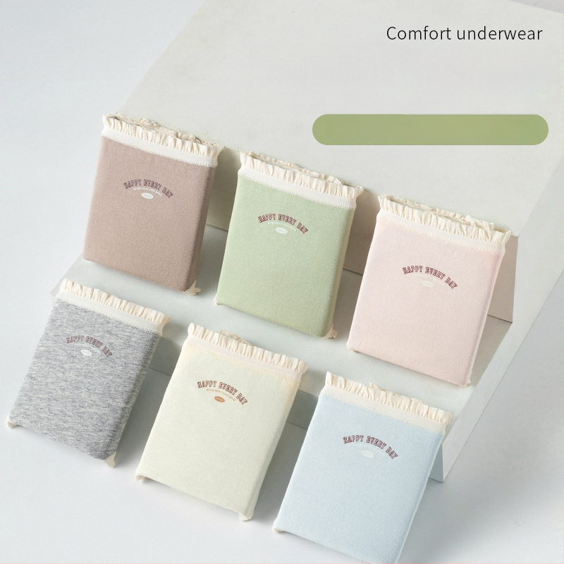 Moteriškos medvilninės menstruacijų kelnaitės su šoninio nuotėkio apsauga, pagrindinis audinys 95% medvilnė, intymi dalis 95% medvilnė, vidutinio aukščio juosmuo