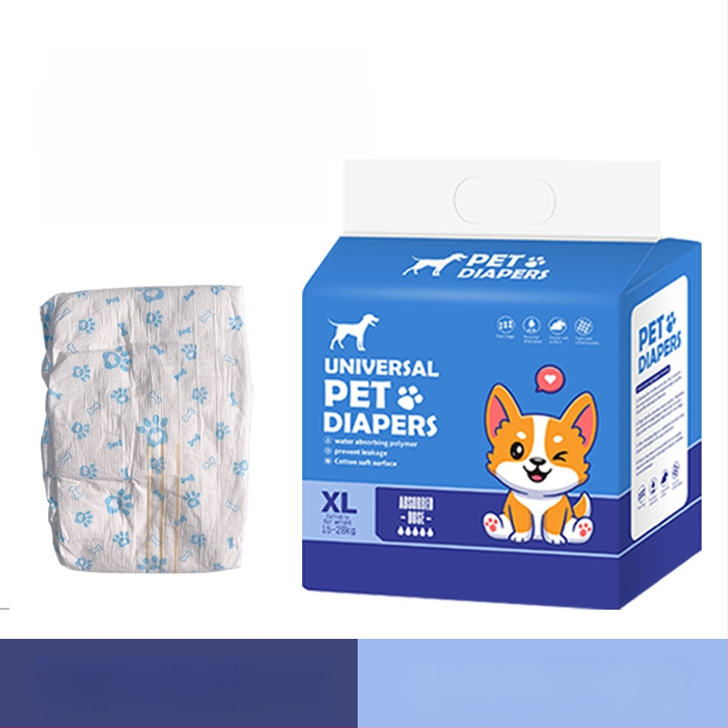 Linpeng šunų menstruacinės kelnaitės – šunims skirtos įklotai iš gryno nepluošto audinio, universalus dydis, 60 vienetų.