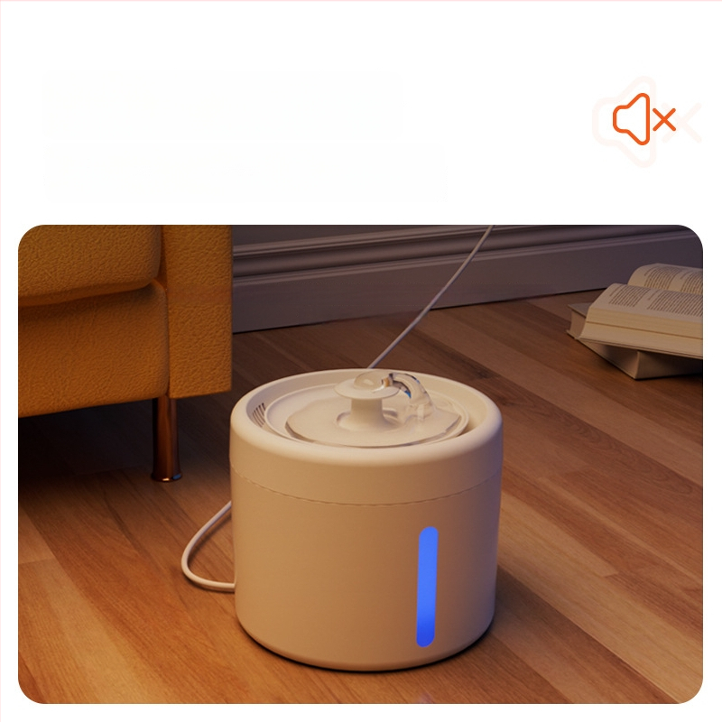 Little beast Fountain serija – išmanus vandens dozatorius naminiams gyvūnėliams, tylus, cirkuliuojantis filtruotas vanduo, atsijungiamas, tinkamas katėms ir šunims, svoris 0,67 kg