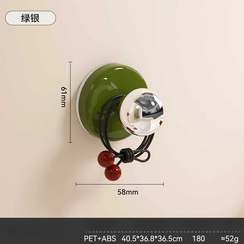 Durų rankena su siurbimo puodeliu – PET+ABS, YM.7242, sfçiarinis dizainas, be gręžimo montavimas, tinka stumdomoms durims, spintelėms ir stalčiams