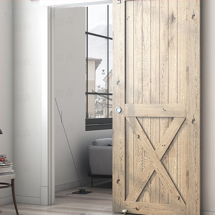 Apskrito tipo durų rankenėlė slankiosioms durims – anglies plienas, plastinio purškimo paviršius