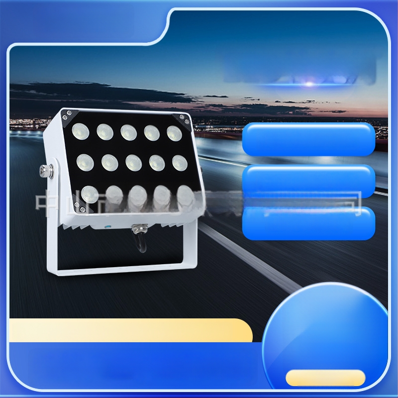 LED stebėjimo šviesa su blyksniu – IP66, 15W, 1950 lm, AC 86-260V, modelis BG-15WBGD-X, skirta eismo stebėsenai ir numerių atpažinimui