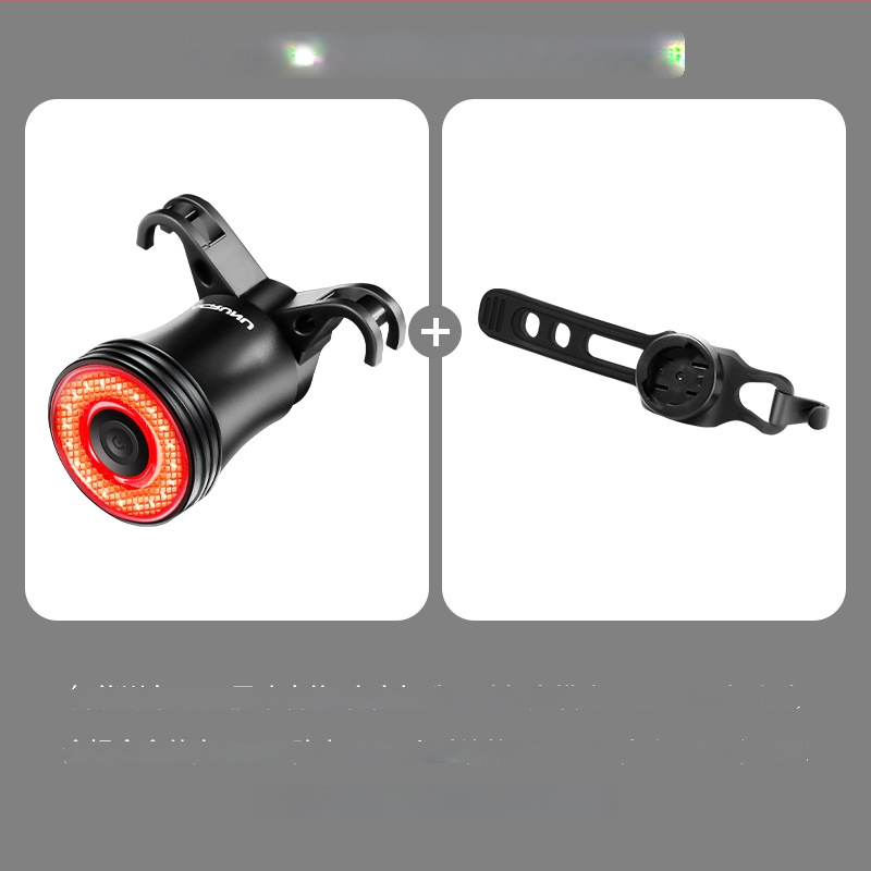 ACRUNU dviratininko išmanusis sensoriaus stabdžių galinis žibintas, IP68 vandeniui, aliuminio korpusas, COB LED, 39 g