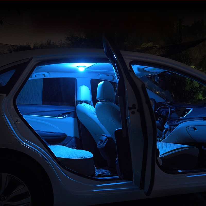 Automobilio LED stogo šviesa, belaidė vidinė skaitymo lemputė su magnetine tvirtinimo, universalus suderinamumas, LED šaltinis, galia 3, tarnavimo laikas 4