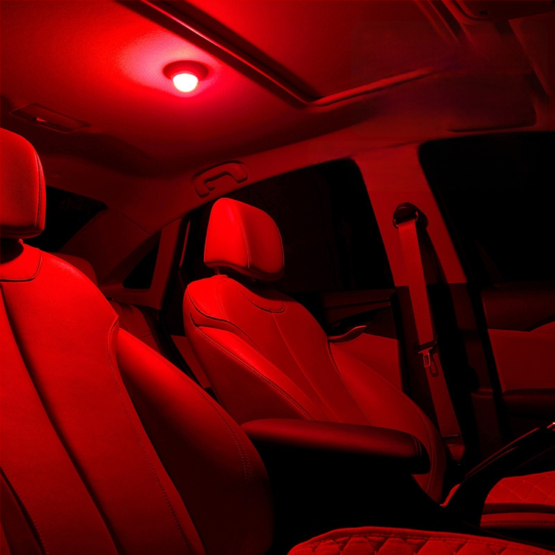 Automobilio LED stogo šviesa, belaidė vidinė skaitymo lemputė su magnetine tvirtinimo, universalus suderinamumas, LED šaltinis, galia 3, tarnavimo laikas 4