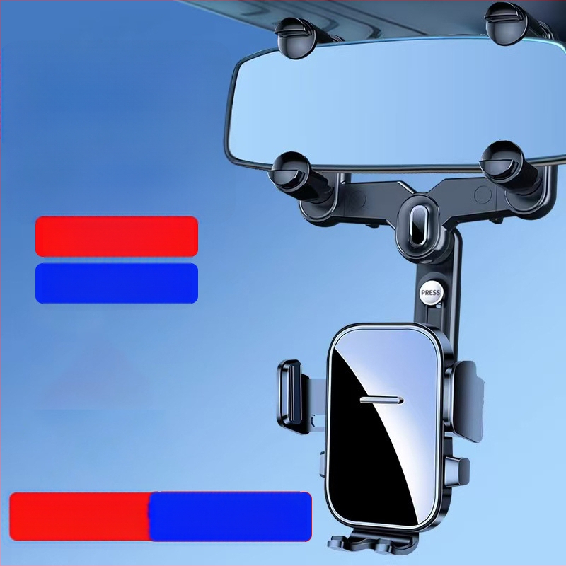 Peegli jaoks mobiiltelefonihoidja klipiga – universaalne, snap-on paigaldus, navigeerimiseks, 3C sertifikaat (sertifikaat 2023010901591525)