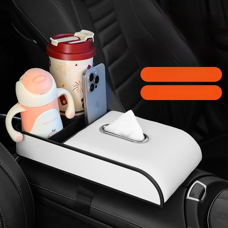 Nahk auto keskkäetoe mäluvahtu pad, universaalne sobivus, 500 g, kohandamine saadaval