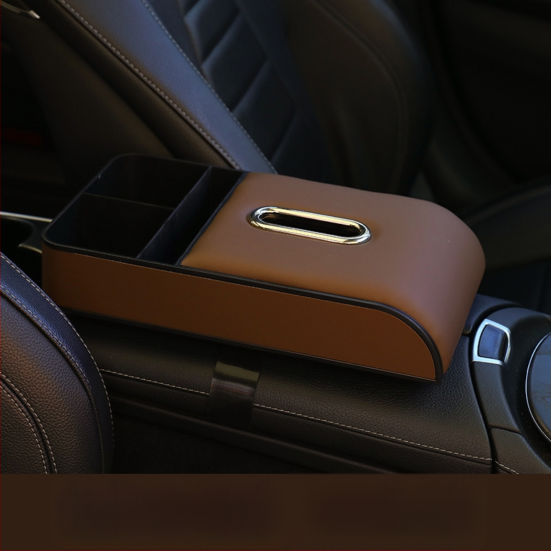 Nahk auto keskkäetoe mäluvahtu pad, universaalne sobivus, 500 g, kohandamine saadaval