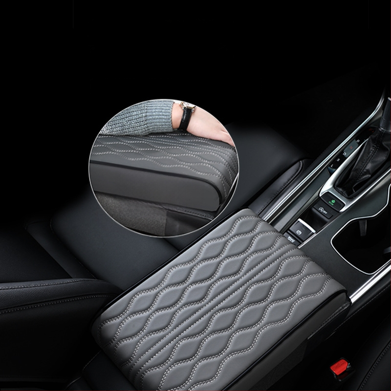 Auto käetoe alus memory foam, Nappa naha kate, universaalne sobivus, Evans — volitatud eribränd