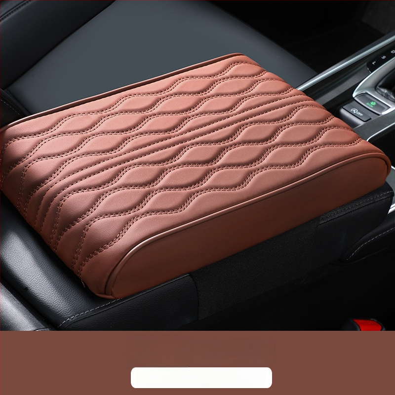 Auto käetoe alus memory foam, Nappa naha kate, universaalne sobivus, Evans — volitatud eribränd