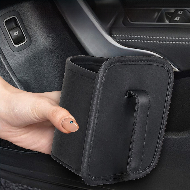 Auto ukse külgine hoiukarp, nahk, joogitopsi hoidja ja isolatsiooniga pudelihoidja, standardne maht