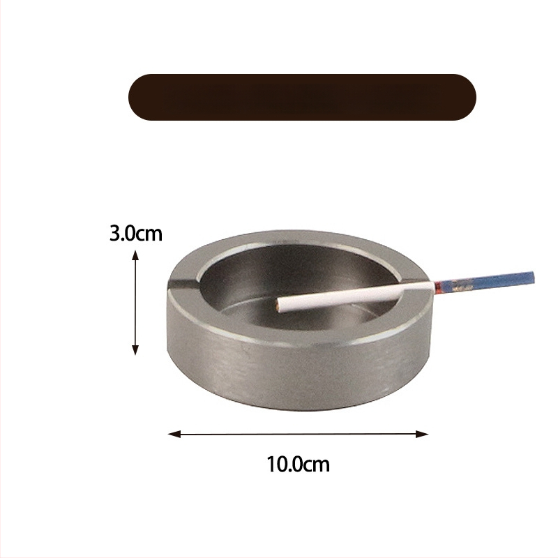 Nerūdijančio plieno pelenų indas barui, KTV, užeigai, internetinei kavinei, svetainei ir biurui – daugkartinio naudojimo, logotipo spausdinimo galimybė, šiuolaikinis minimalistinis stilius, korėjietiškas stilius