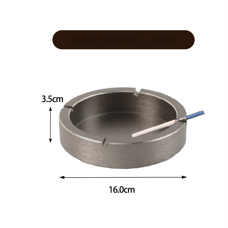 Nerūdijančio plieno pelenų indas barui, KTV, užeigai, internetinei kavinei, svetainei ir biurui – daugkartinio naudojimo, logotipo spausdinimo galimybė, šiuolaikinis minimalistinis stilius, korėjietiškas stilius