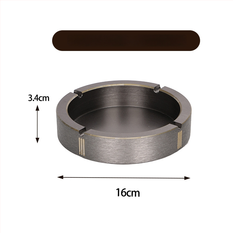 Nerūdijančio plieno pelenų indas barui, KTV, užeigai, internetinei kavinei, svetainei ir biurui – daugkartinio naudojimo, logotipo spausdinimo galimybė, šiuolaikinis minimalistinis stilius, korėjietiškas stilius