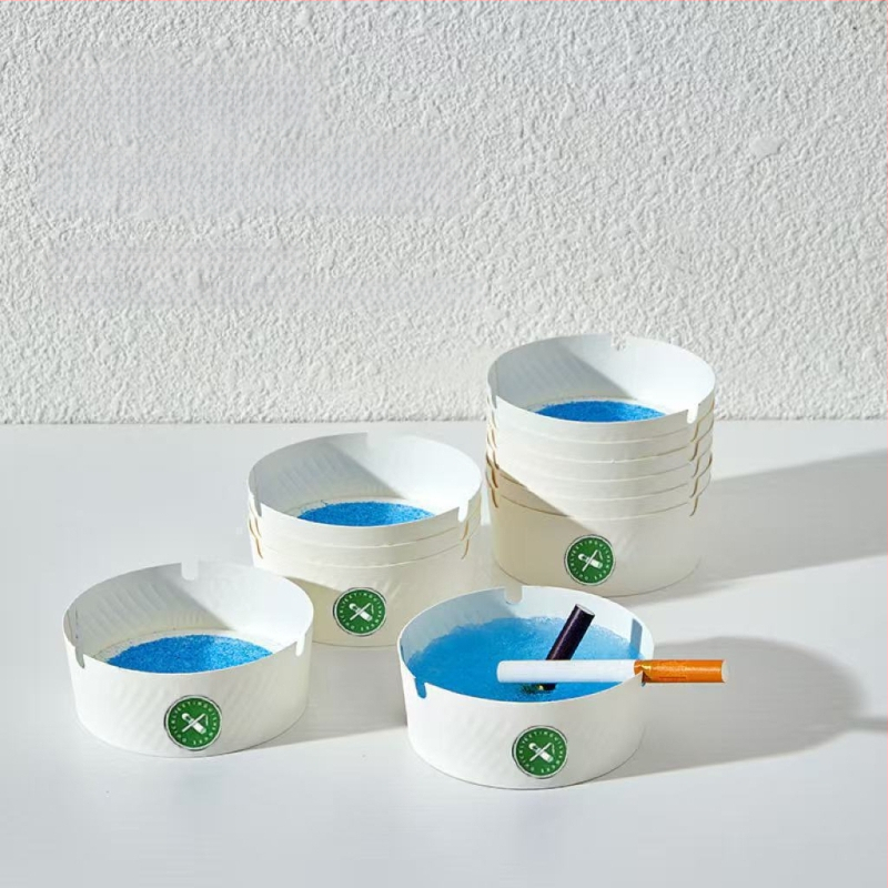 Vienkartinė popierinė peleninė automobiliui, 100 g, pirmosios klasės gaminys, biomimetinis gamybos procesas