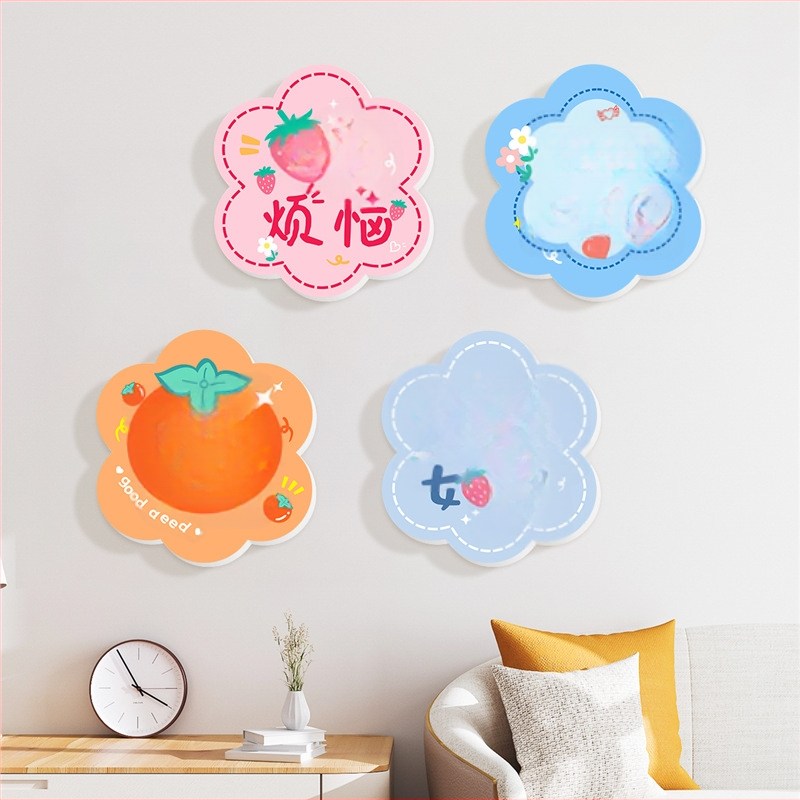 3D dekoratyviniai sieniniai lipdukai su palaiminimais, PVC, daugiau nei 5 vnt., universali erdvė, šiuolaikinis minimalistinis stilius