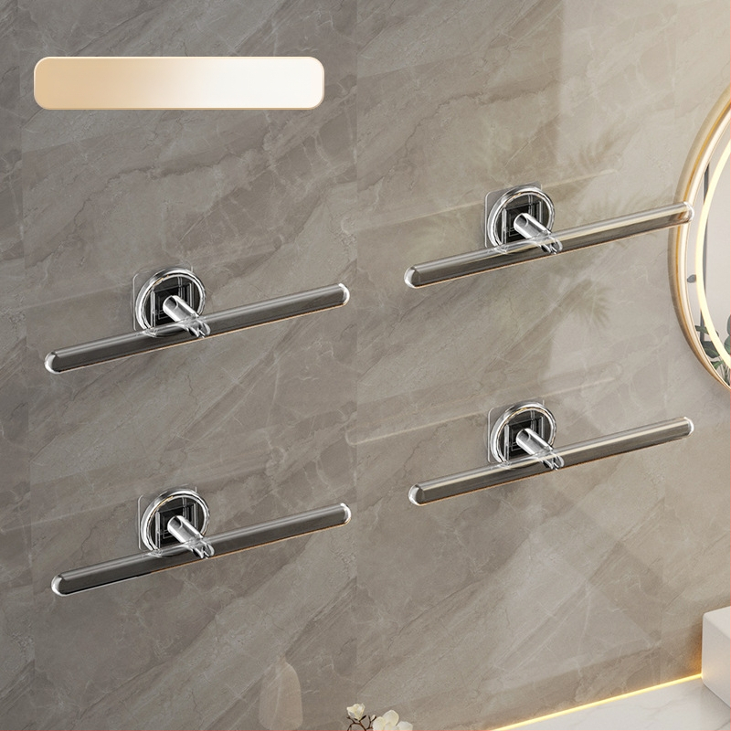 Rankšluosčių laikiklis – sieninis saugyklos blokas su L formos kabliuku, plastikas, blizgus paviršius, 5 kg apkrova