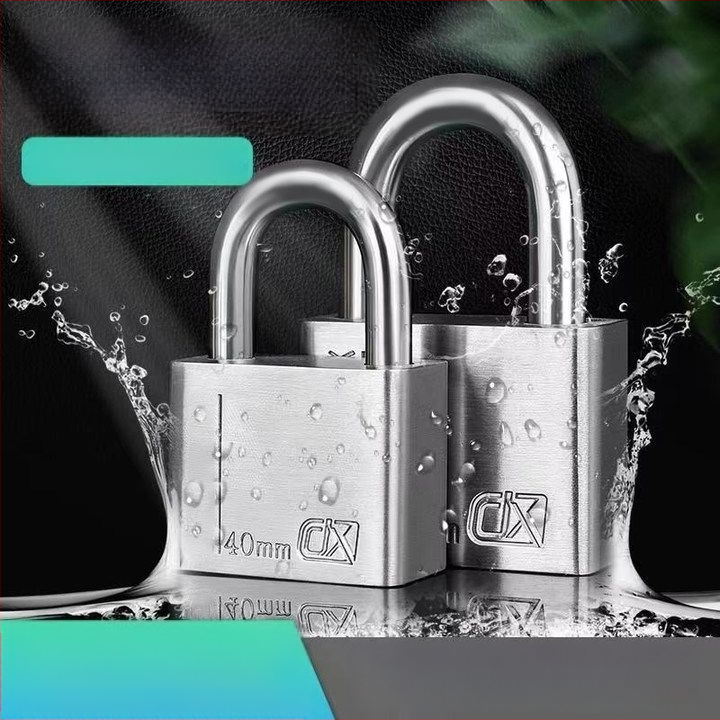 Nerūdijančio plieno užraktas HT-9685, namų ir lauko naudojimui, tiesioginio atidarymo užraktas