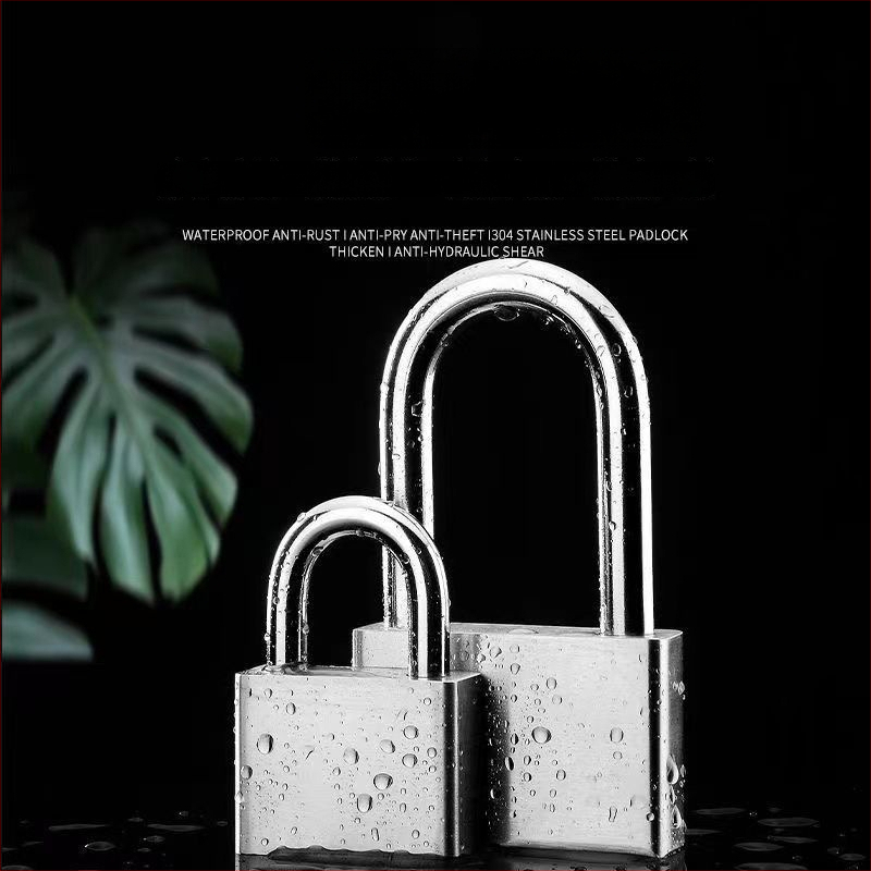 Nerūdijančio plieno užraktas HT-9685, namų ir lauko naudojimui, tiesioginio atidarymo užraktas