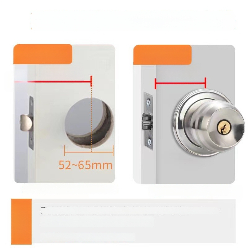 Ball lock siseukse lukk, mitmekülgne, rauast, mudel 5831, moodsus ja lihtsus