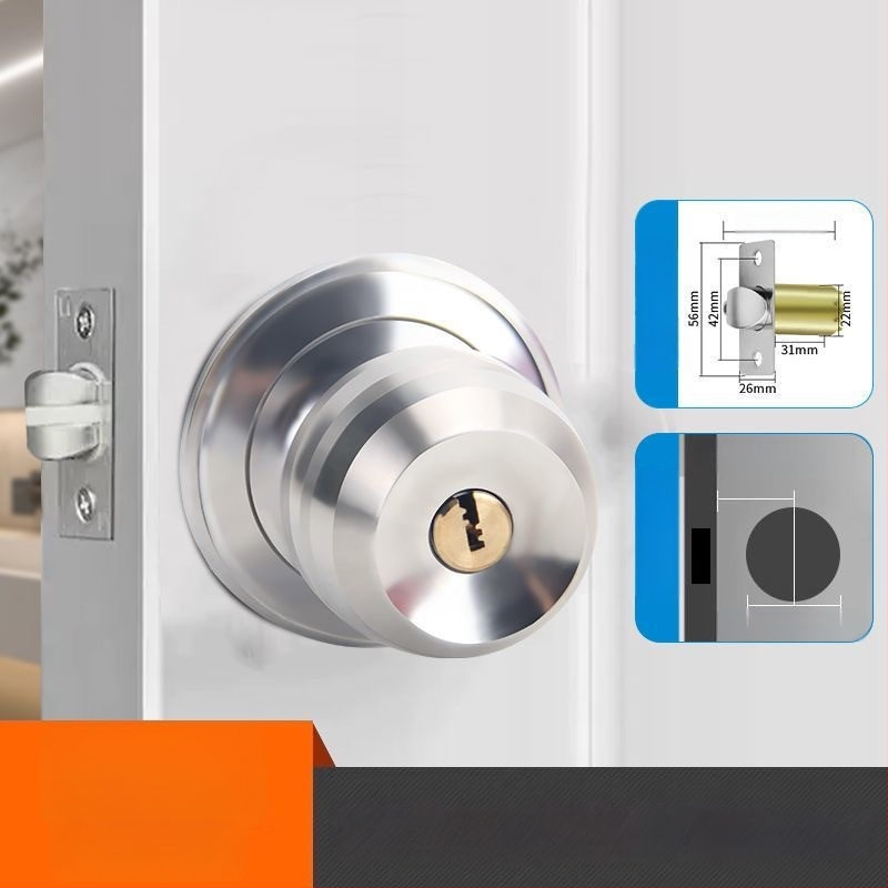 Ball lock siseukse lukk, mitmekülgne, rauast, mudel 5831, moodsus ja lihtsus