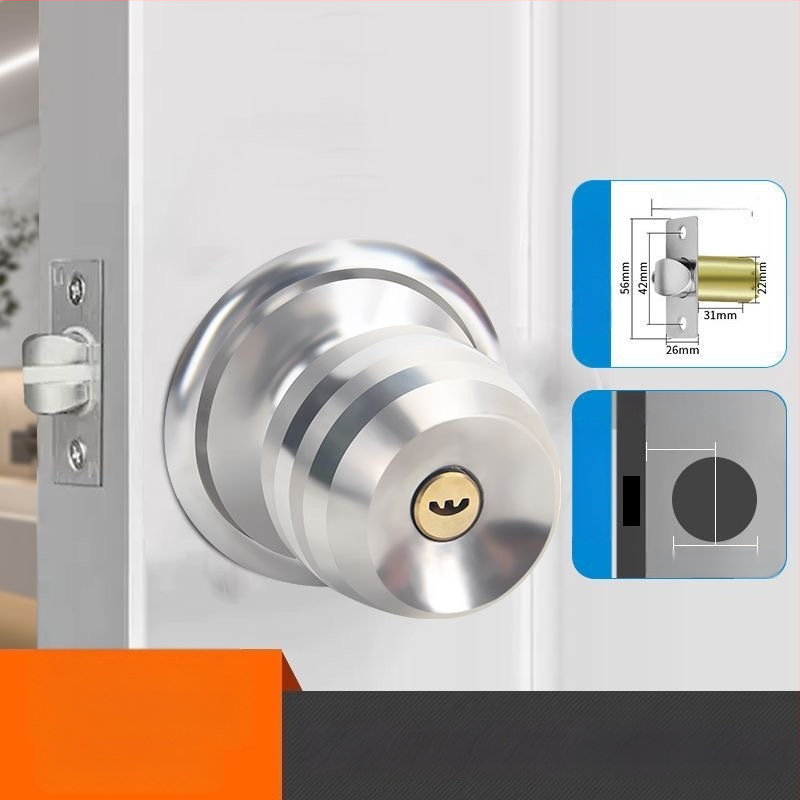 Ball lock siseukse lukk, mitmekülgne, rauast, mudel 5831, moodsus ja lihtsus