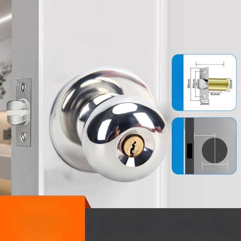 Ball lock siseukse lukk, mitmekülgne, rauast, mudel 5831, moodsus ja lihtsus