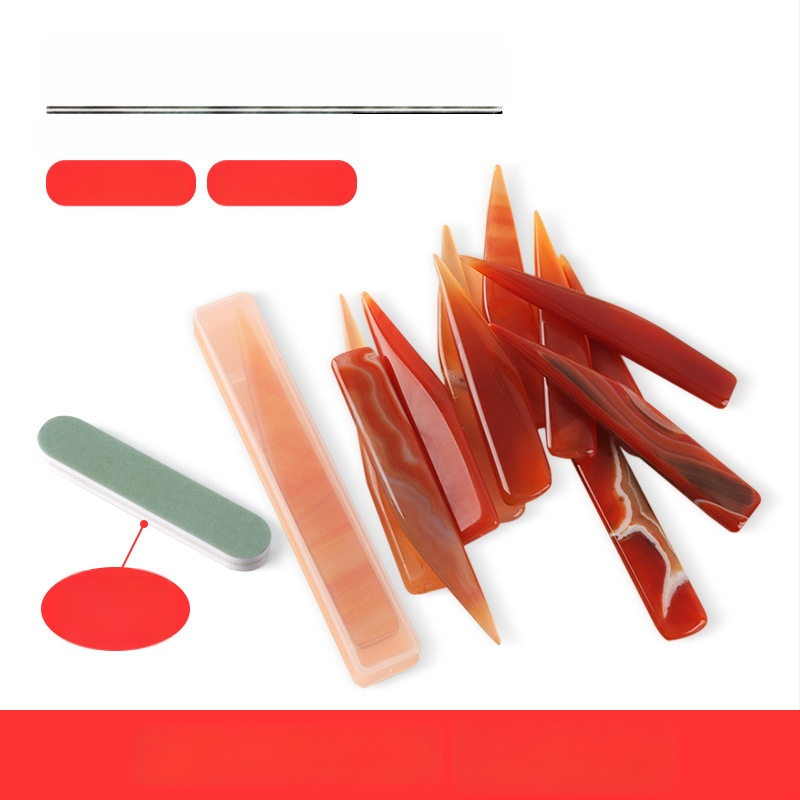 Juvelyrinių dirbinių poliravimo peilis, agatų akmuo, Prekės ženklas Win Win, Papuošalų priežiūrai, Kilmė Kinija