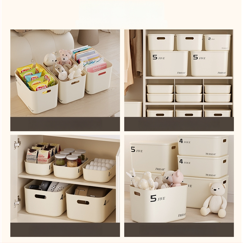 Laikymo dėžė, plastikinė, 45 L, be dangtelio, modernus paprastas stilius