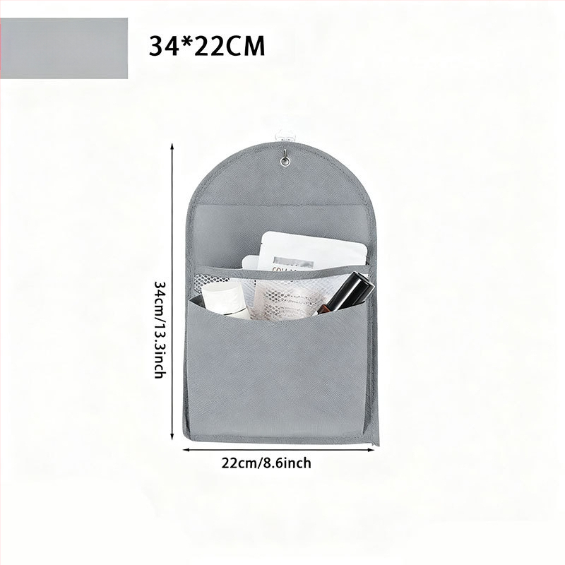 Prie sienos kabančios saugojimo maišelis garderobei, netintas audinys, daugiafunkcinis miegamojo organizatorius, tinkamas CD, žurnalams ir atvirlai, už durų modelis