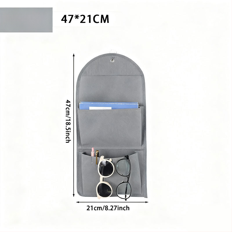 Prie sienos kabančios saugojimo maišelis garderobei, netintas audinys, daugiafunkcinis miegamojo organizatorius, tinkamas CD, žurnalams ir atvirlai, už durų modelis