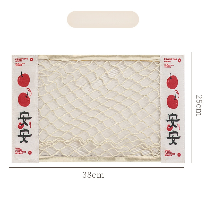 Köögis seinale kinnitatav võrgust hoiukott Velcroga, polüester, mudel Y, mitmekülgne