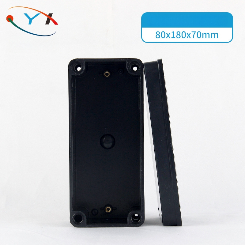 Išorinė vandeniui atspari jungčių dėžutė iš ABS plastiko, korpusas su V0 klase ir degumo atsparumu