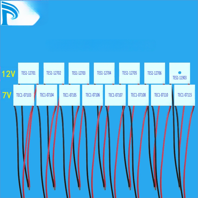Termoelektrinis aušinimo modulis TEC1-07106 TES1-12701 – 12V, Yandong, puslaidininkinė medžiaga