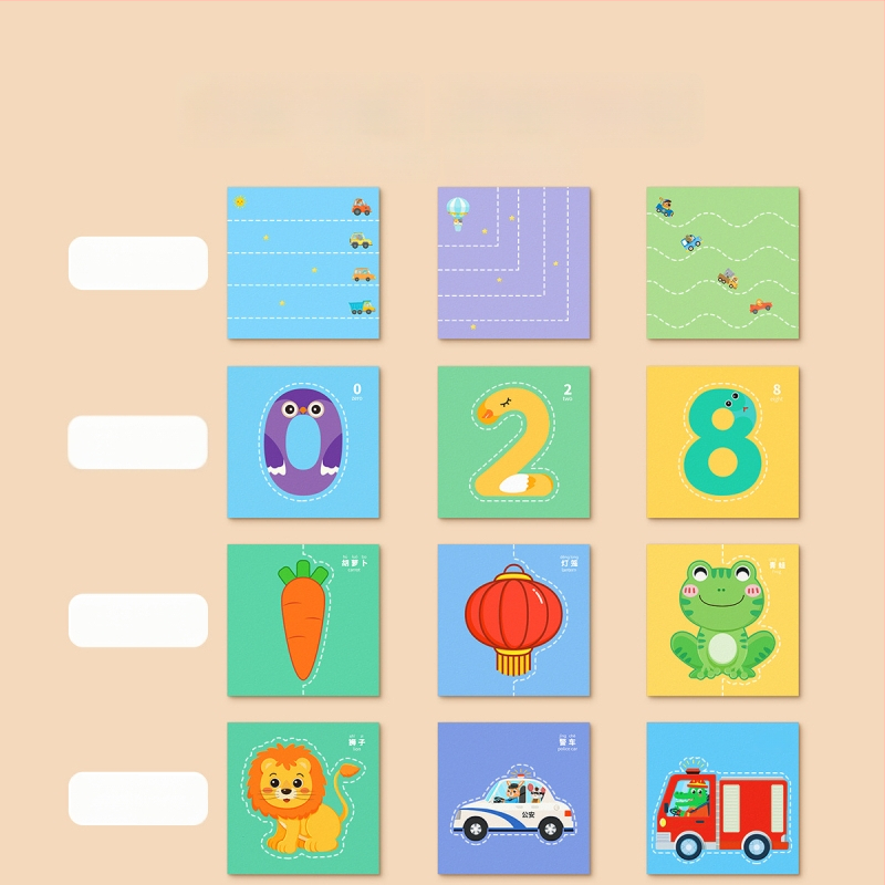 3D origami rinkinys vaikams – popieriaus pjovimo švietimo žaislas 4–6 metų amžiaus