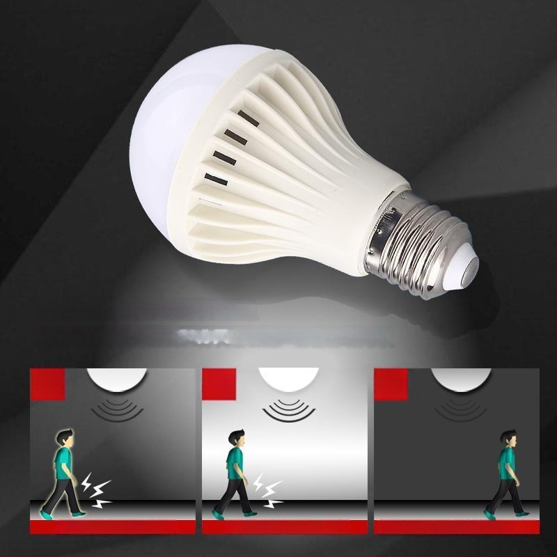 LED lubos šviestuvas su radaro judėjimo jutikliu ir garso-švies valdymu, 120 V, Ali smart, FCC-B, tinka balkonui ir koridoriui