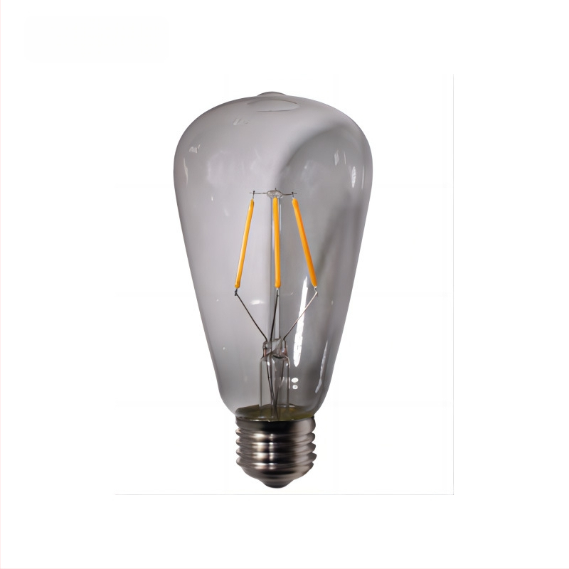 Edison LED filamentų lemputė E27 ST64, 220V, 480 lm, 360° šviesos spindulio kampas, reguliuojamas ryškumas