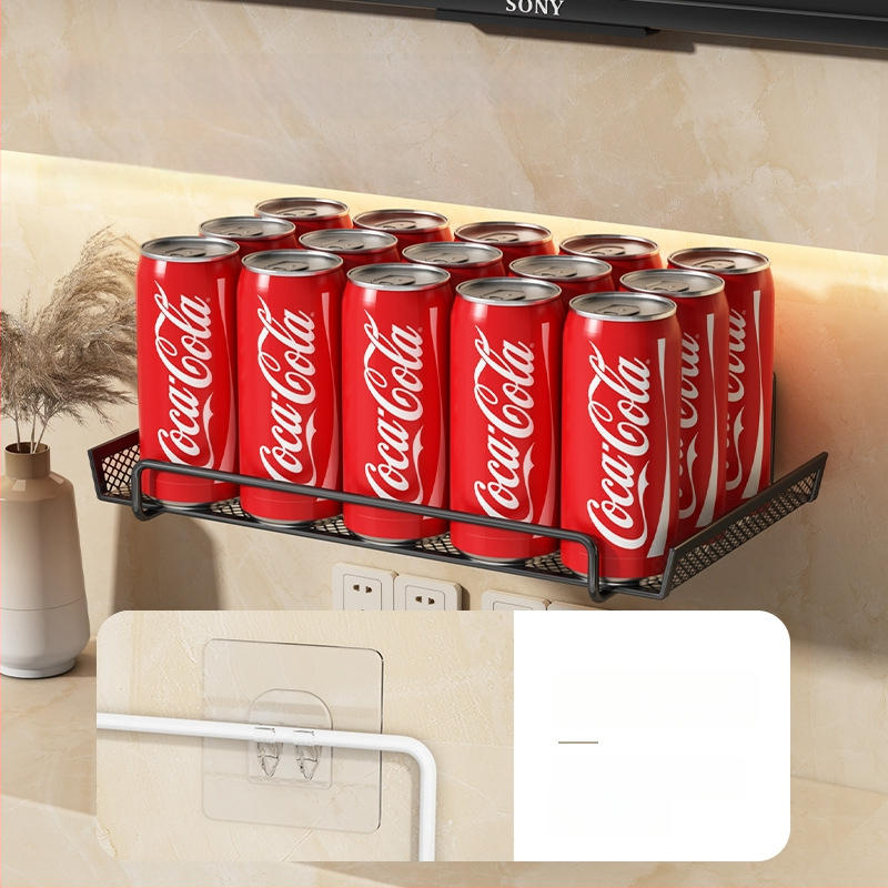 Maršrutizatoriaus laikiklis bendrabutyje – sieninis, be gręžimo, iš anglies plieno, 1 sluoksnis, gyvenamosios patalpos laikymui