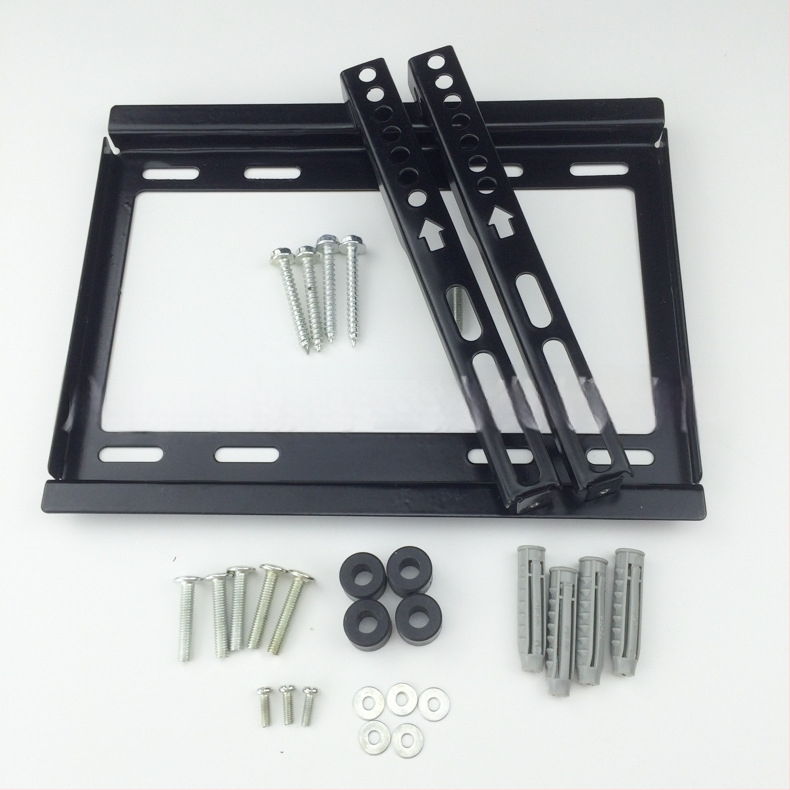 LED/LCD televizoriaus sieninis laikiklis – universalus, fiksuotas, geležies laikiklis, apkrova > 15 kg