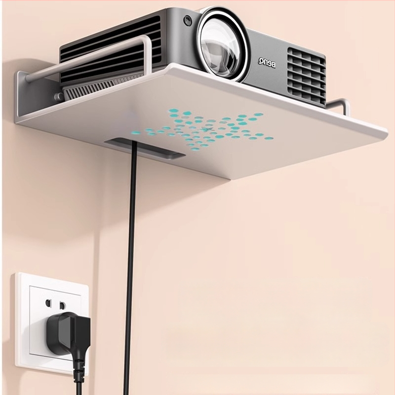 Sieninis maršrutizatoriaus laikiklis saugyklai (Medžiaga: anglies plienas; Diegimas be gręžimo; Vieno sluoksnio; Saugyklai gyvenamajame kambaryje)