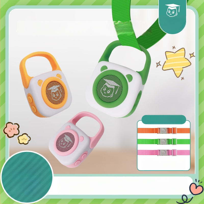 Laste varase hariduse taskujutumasin Bluetoothiga, salvestusvõimalusega, taaskäivitatav aku, 8GB+ mälumaht, silikoonkorpus