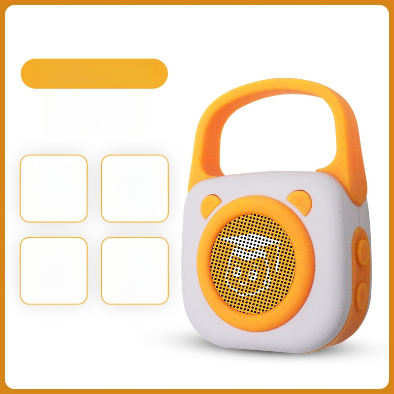 Laste varase hariduse taskujutumasin Bluetoothiga, salvestusvõimalusega, taaskäivitatav aku, 8GB+ mälumaht, silikoonkorpus