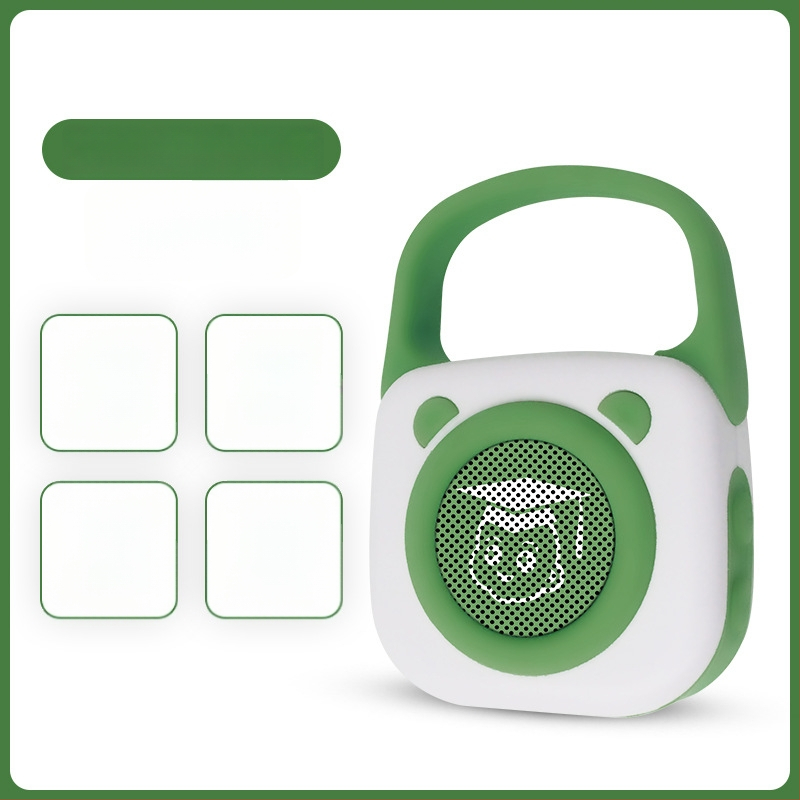 Laste varase hariduse taskujutumasin Bluetoothiga, salvestusvõimalusega, taaskäivitatav aku, 8GB+ mälumaht, silikoonkorpus