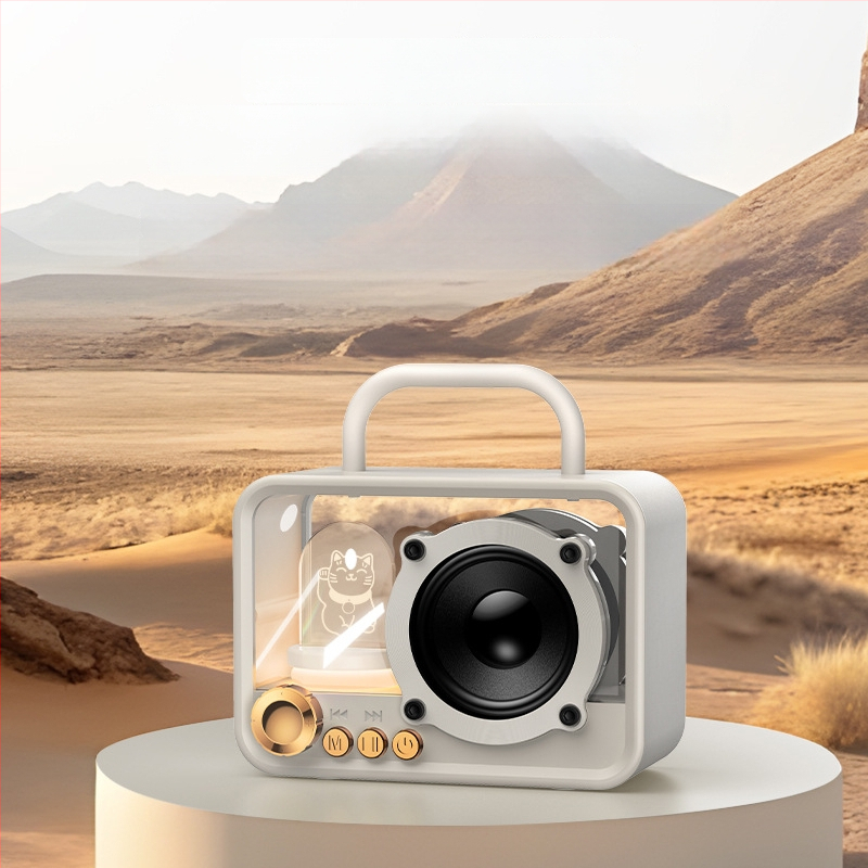 Bluetooth lauakõlar sisseehitatud akuga, 5W, Bluetooth 5.3, sagedusvahemik 60 Hz–15 kHz, tööulatus kuni 10 m