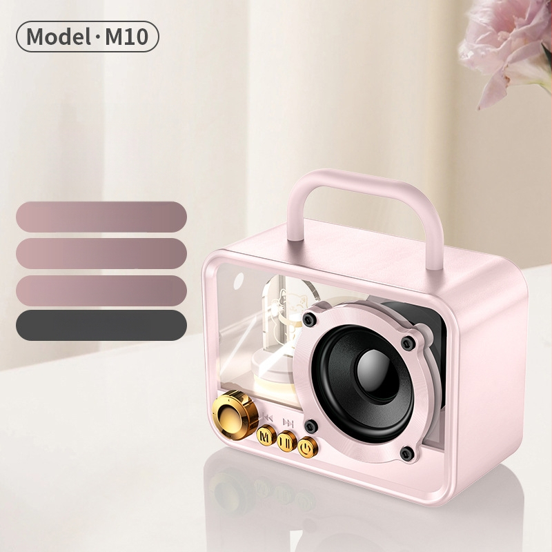 Bluetooth lauakõlar sisseehitatud akuga, 5W, Bluetooth 5.3, sagedusvahemik 60 Hz–15 kHz, tööulatus kuni 10 m