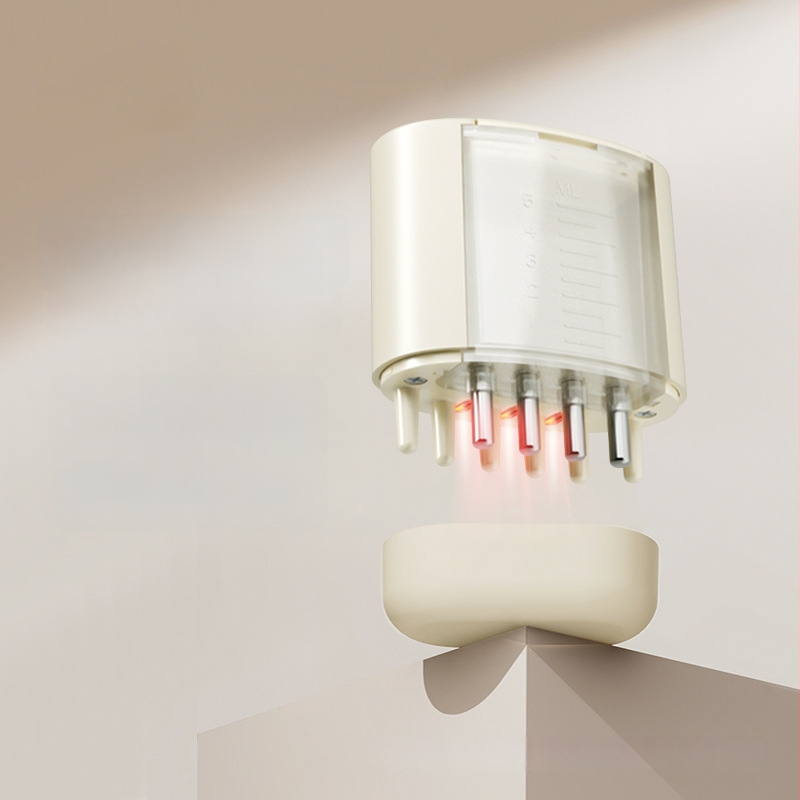 Galvos odos masažo įrankis su kamuoliukų galvute, eterinio aliejaus, modelis SY01, 180 g, antipruritinė ir raminanti įtaka galvos odai, tinkamas visoms sezonoms