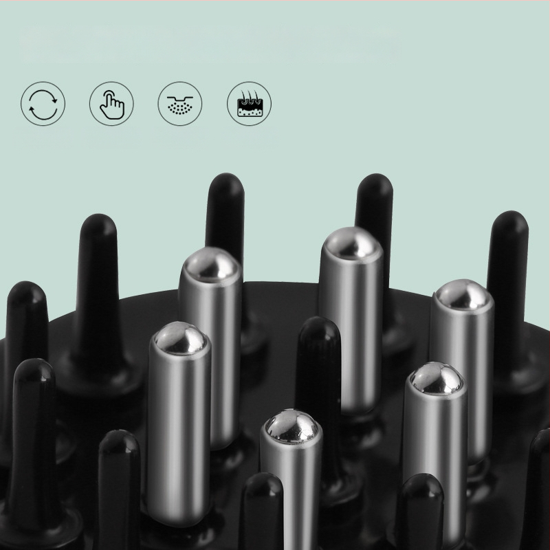 Galvos odos aplikatorius su maistu tirpalu, skysčių reguliavimo šukos su rutuliukais, modelis Liquid Diverter; svoris 35-40 g; tinka visoms metų laikams; bendro pobūdžio naudojimas