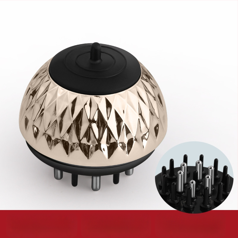 Galvos odos aplikatorius su maistu tirpalu, skysčių reguliavimo šukos su rutuliukais, modelis Liquid Diverter; svoris 35-40 g; tinka visoms metų laikams; bendro pobūdžio naudojimas