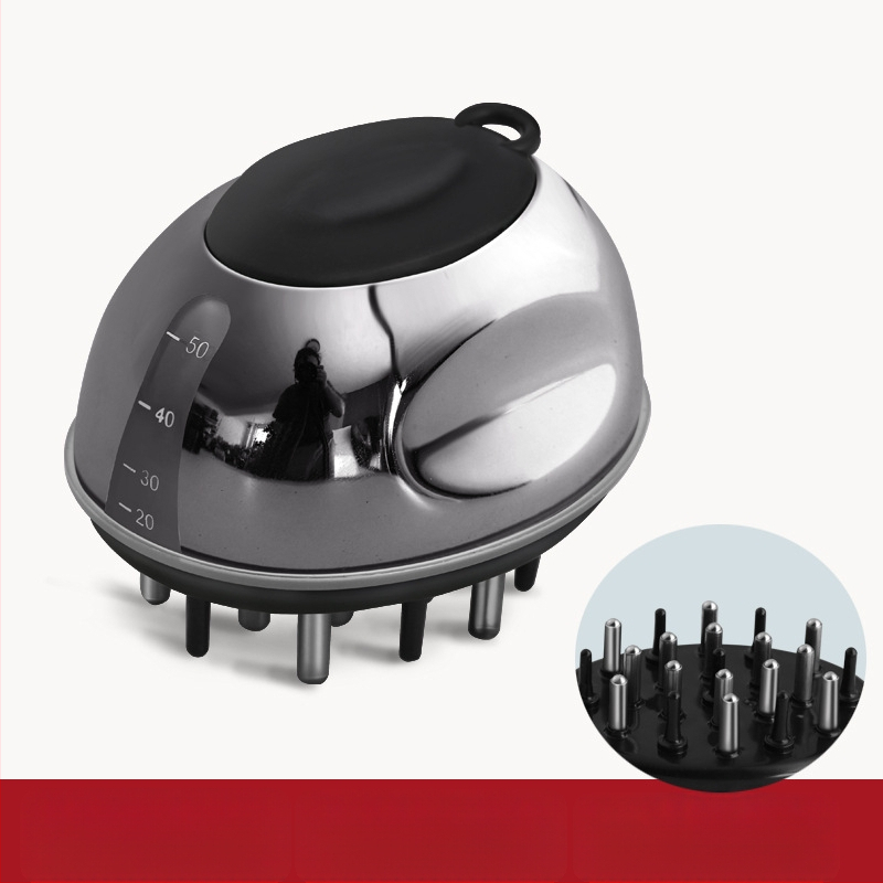 Galvos odos aplikatorius su maistu tirpalu, skysčių reguliavimo šukos su rutuliukais, modelis Liquid Diverter; svoris 35-40 g; tinka visoms metų laikams; bendro pobūdžio naudojimas